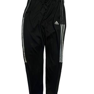 Adidas Grey Black Tapered Jogger Track Pants Size Mens Large